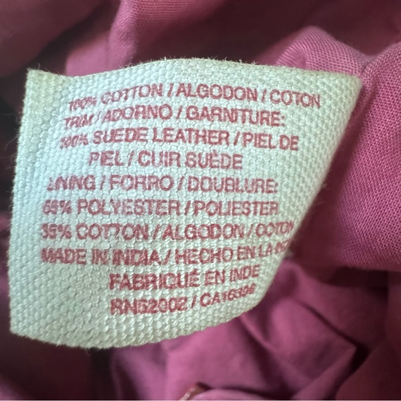 Lucky Brand Floral Crossbody Bucket Bag with Suede Trim - Picture 13 of 13